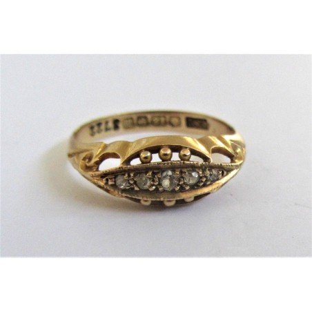 18k gold diamonds ring