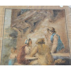 Antique watercolour, circa 1780 2