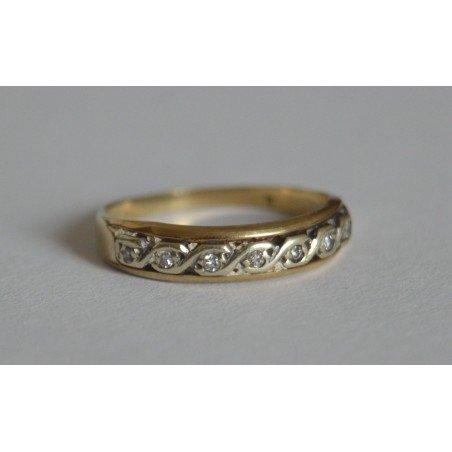 inel aur diamante