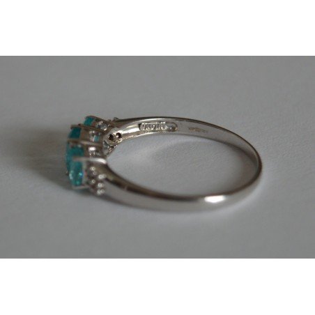 inel aur alb diamante