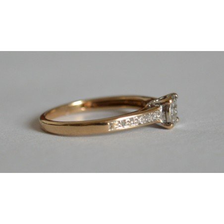 inel aur diamante
