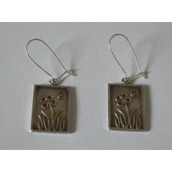 Vintage silver earrings