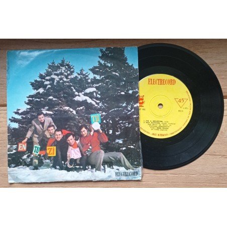 Disc vinyl formatia Entuziastii- anii 1960