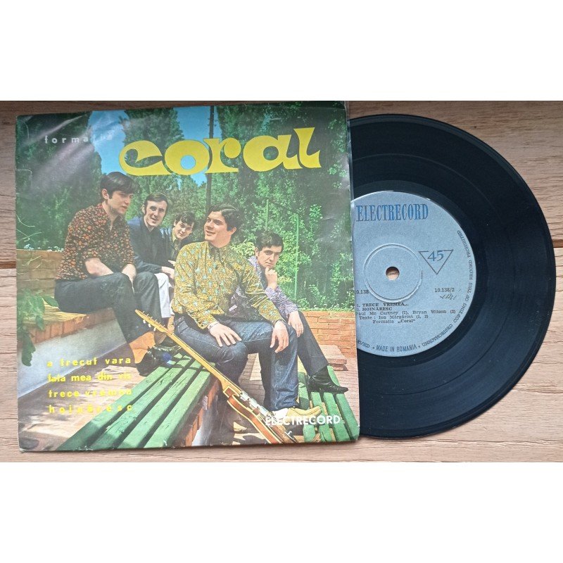 Vinyl record, the band Coral - 1960s