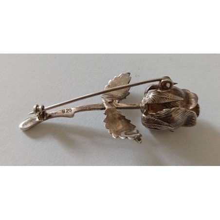 Antique silver brooch