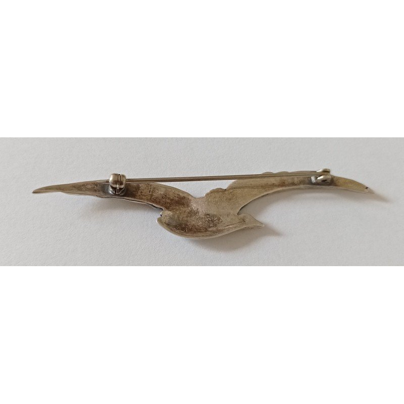 Antique silver brooch
