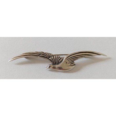 Antique silver brooch