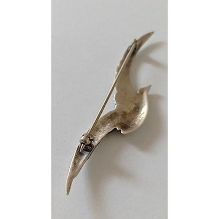 Antique silver brooch