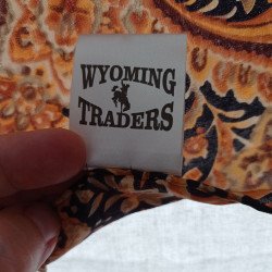 Vintage Wyoming Traders silk scarf 2