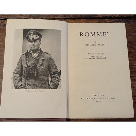 Rommel - Desmond Young - WWII - Collins - in English