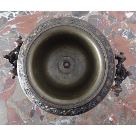 Neoclassical bronze vase/urn