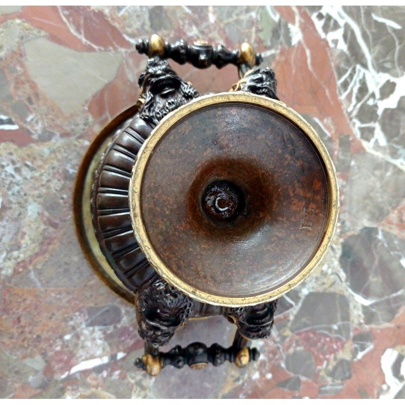 Neoclassical bronze vase/urn