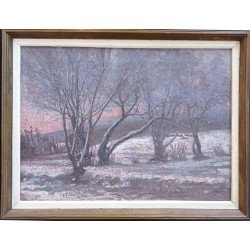 Sztelek Norbert (1884-1956) - oil on canvas painting