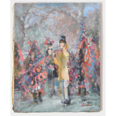 Oil on canvas Daradici Constantin
