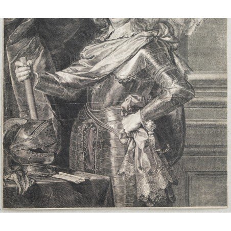 Francois Spierre (1639-1681) - engraving, Ferdinando II de' Medici - 1659