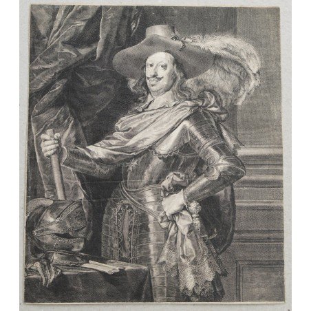 Francois Spierre (1639-1681) - engraving, Ferdinando II de' Medici - 1659