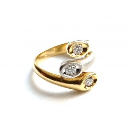 inel aur diamante