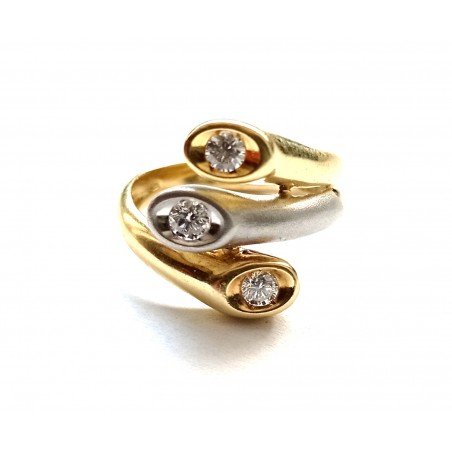 inel aur diamante