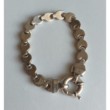 Unisex silver bracelet