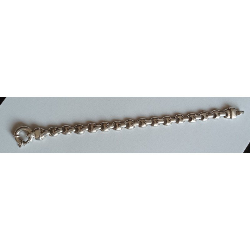 Unisex silver bracelet