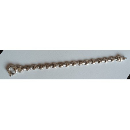 Unisex silver bracelet