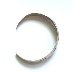 Bracelet with Mexican motifs, silver and 10k gold 2