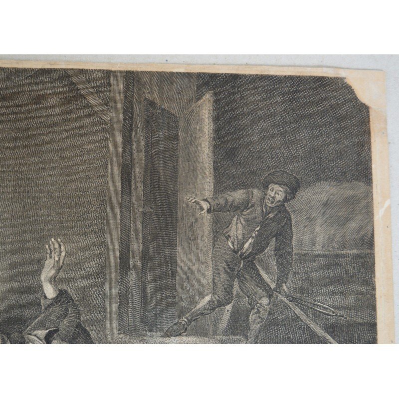 Gerard Ter Borch "Soldiers Brawling" antique...
