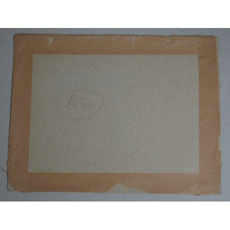 Antonie Waterlo "Peisaj" gravura veche sec 18-19