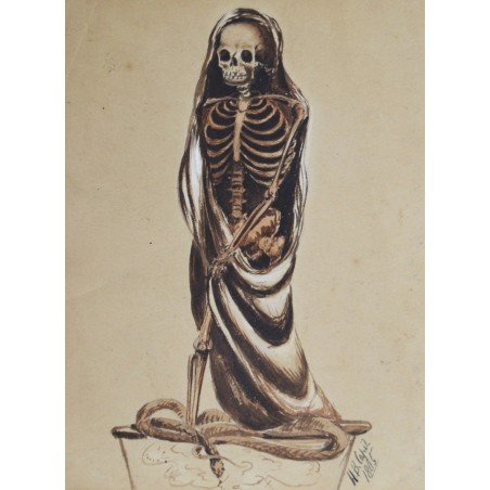 "Memento mori" penita 1865