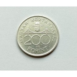 200 Forint silver coin - 1992