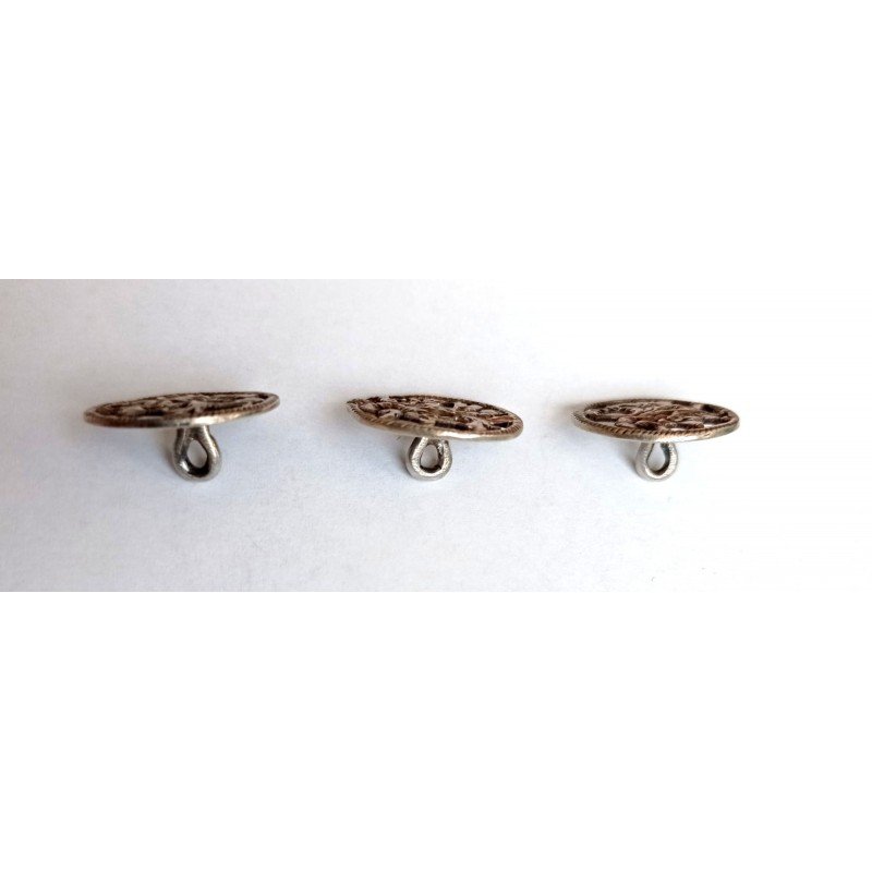Arts & Crafts silver buttons
