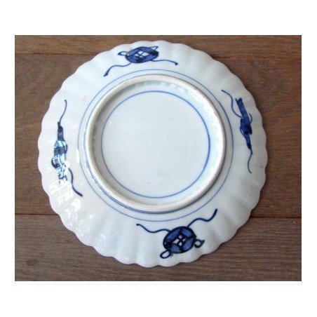 Antique Japanese porcelain plate