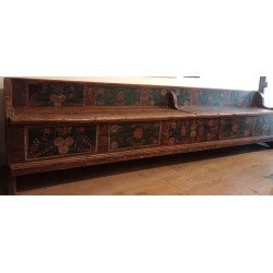 Saxon dowry chest/bench, 1897