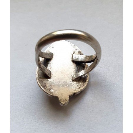 Native American Navajo ring - silver and turquoise