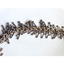 Modernist silver necklace 2