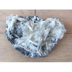 Barite mine flower with sphalerite and galena, 20/14 cm