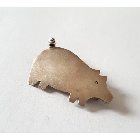 Silver brooch by Anne Harvey - Mexico
