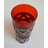 Vechi pahar  Ruby Red East Asian