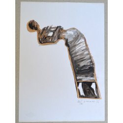 Dan Palade "Figure" mixed media, 1996