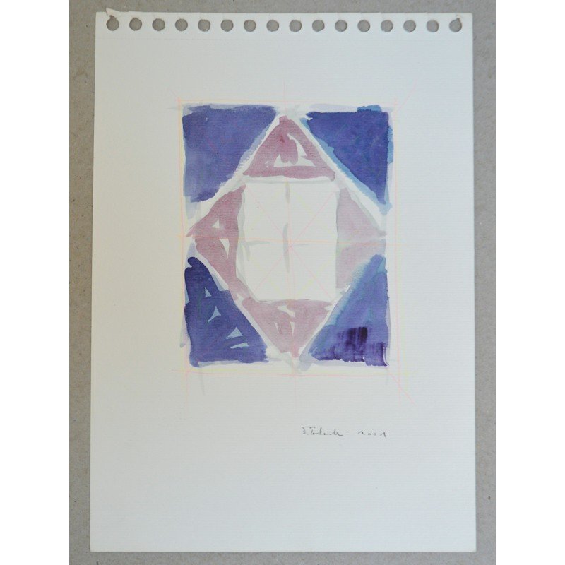 Dan Palade "Church Banner" mixed media, 2001
