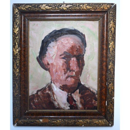 Otto Briese- selfportrait