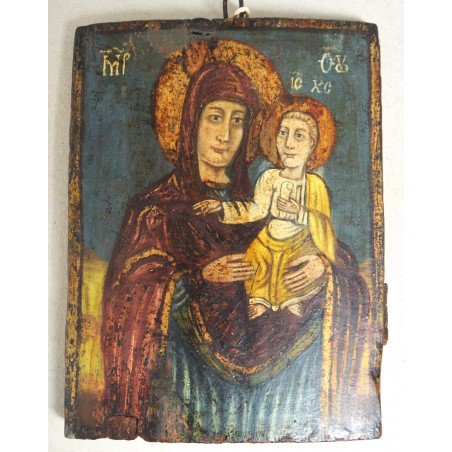 "The Mother of God with the Child" Moldavian workshop, first half of the 19th century