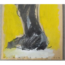 Ion Mihalache "Nude" mixed media, 2014 2