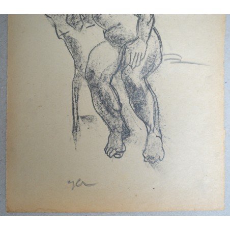 Ion Grigore "Nude" drawing