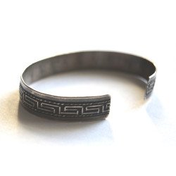 Silver bracelet, Greek design