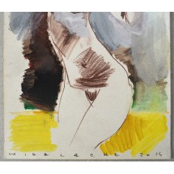 Ion Mihalache "Nude" mixed media, 2014 2