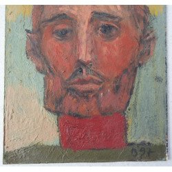 Ilie Boca "Man" oil on board, 1997 2