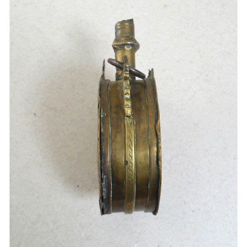 Antique gunpowder flask, Morocco, 18th-19th...