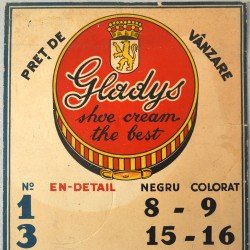 Reclama pasta de ghete Gladys Lito. Braun Cluj 1939