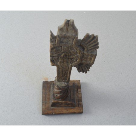 Peasant wooden cross, 19th century